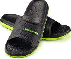 Klapki basenowo - plażowe Aqua Speed Aspen 07 - czarny