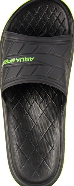 Klapki basenowo - plażowe Aqua Speed Aspen 07 - czarny