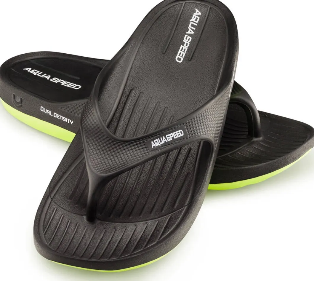 Klapki - japonki basenowe Aqua Speed Alcano 38 - czarne