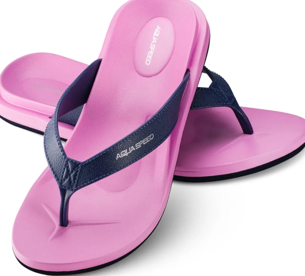 Klapki-japonki damskie basenowe Aqua Speed Solea 03 - różowe