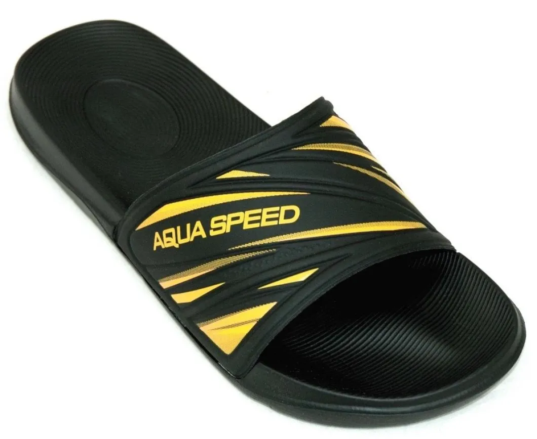 Klapki męskie basenowe Aqua Speed Idaho 18 - black