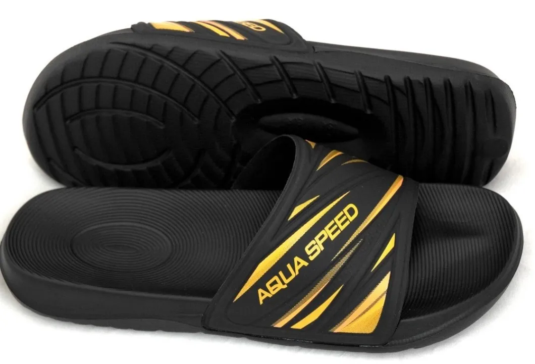 Klapki męskie basenowe Aqua Speed Idaho 18 - black