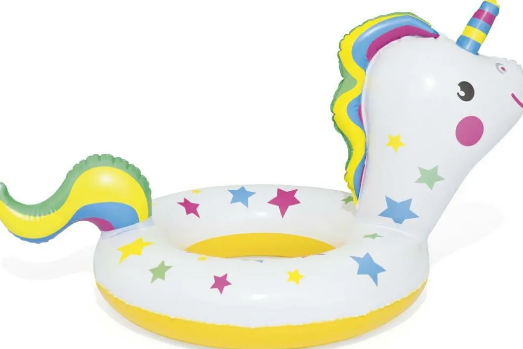 Koło dmuchane do wody Animal Shaped Unicorn - 79 cm x 58 cm