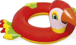 Koło dmuchane do wody Animal Shaped Parrot - 79 cm x 58 cm