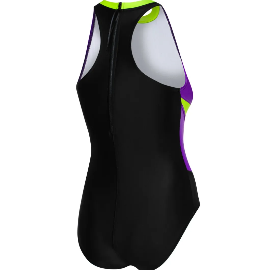 Kostium jednoczęściowy pływacki Aqua Speed Nina 19 - fioletowy