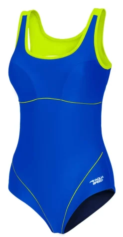 Kostium kąpielowy jednoczęściowy pływacki Aqua Speed Cora 28 - niebieski
