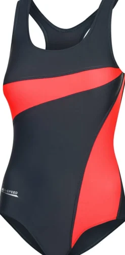 Kostium kąpielowy jednoczęściowy pływacki Aqua Speed Molly 36 - szary