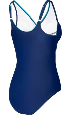 Kostium kąpielowy jednoczęściowy Aqua Speed GRACE 42 - granatowy