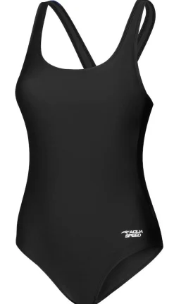 Kostium kąpielowy jednoczęściowy Aqua Speed TINA 01 - czarny