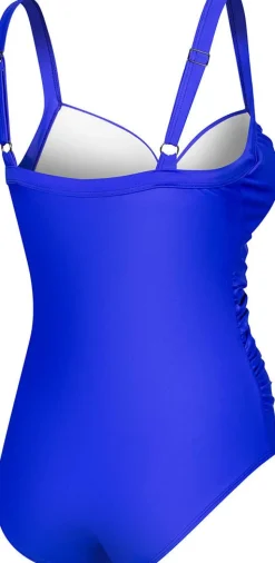 Kostium kąpielowy wyszczuplajacy damski Aqua Speed Olivia 02 - niebieski