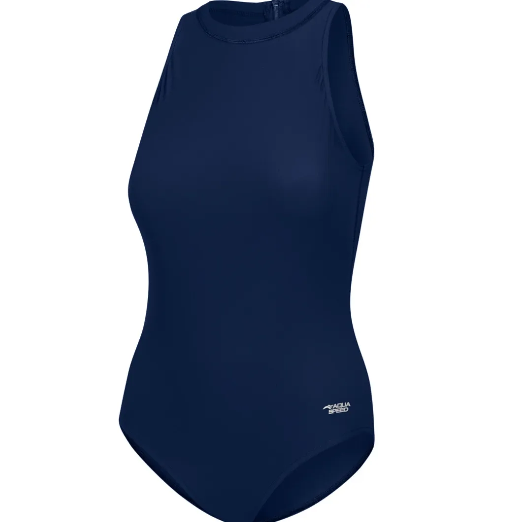Kostium pływacki sportowy Aqua Speed Blanka 44 - granatowy