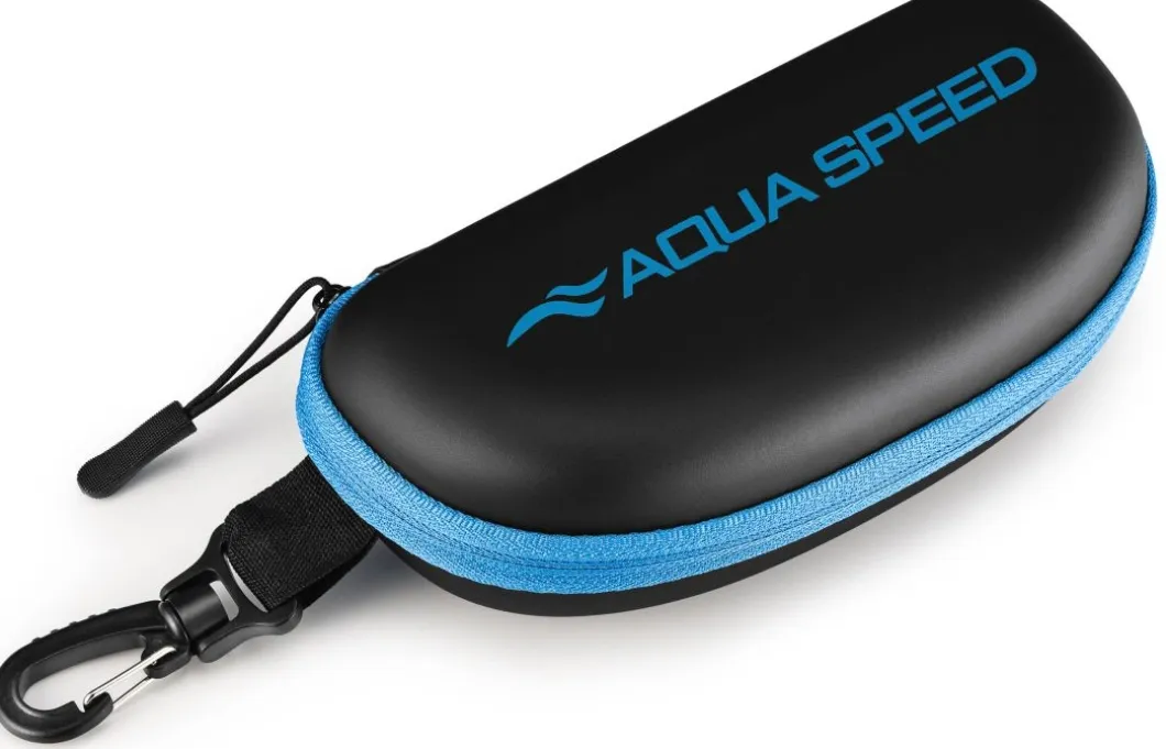 Lustrzane okulary pływackie Aqua Speed Vortex MIrror + Etui 59 - fioletowe