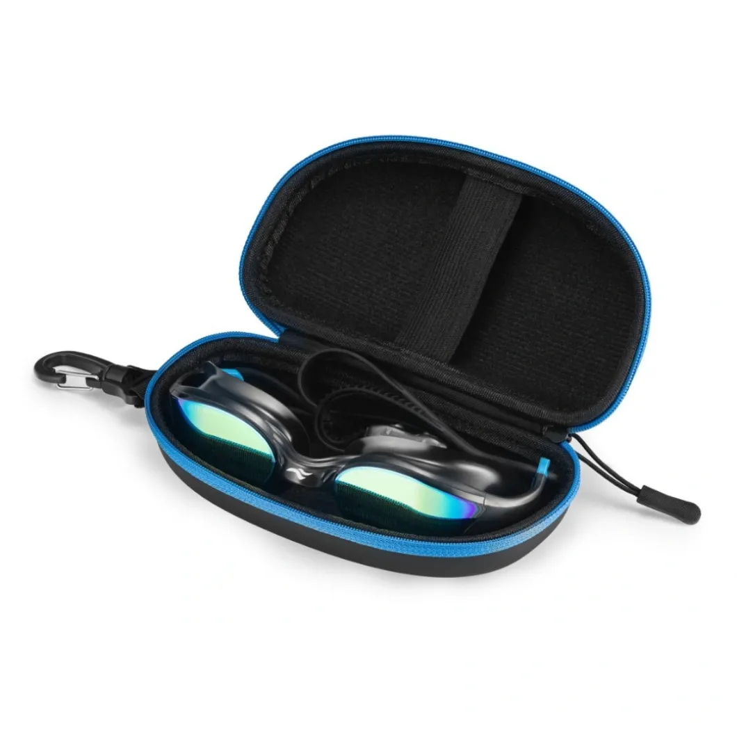Lustrzane okulary pływackie Aqua Speed Vortex Mirror + Etui 07 - czarne
