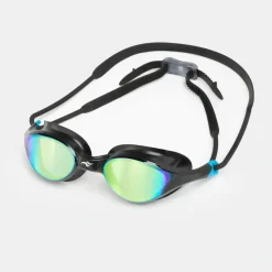 Lustrzane okulary pływackie Aqua Speed Vortex Mirror + Etui 07 - czarne