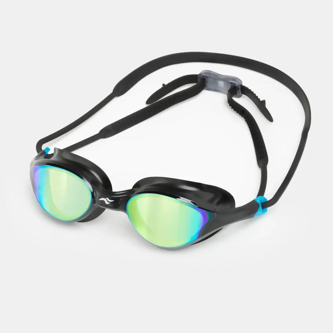 Lustrzane okulary pływackie Aqua Speed Vortex Mirror + Etui 07 - czarne