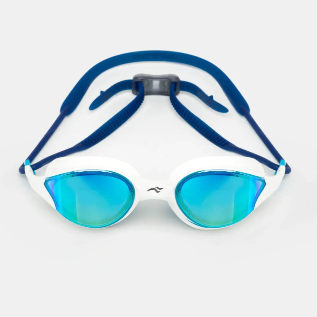 Lustrzane okulary pływackie Aqua Speed Vortex Mirror 51 - białe