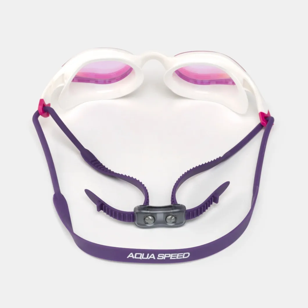 Lustrzane okulary pływackie Aqua Speed Vortex Mirror 59 - fioletowe