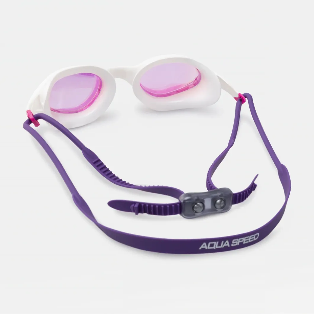 Lustrzane okulary pływackie Aqua Speed Vortex Mirror 59 - fioletowe