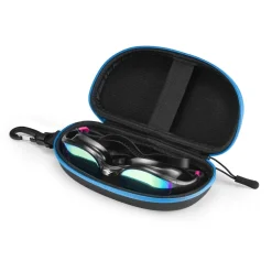 Lustrzane okulary pływackie Aqua Speed Vortex Mirror + Etui 79 - czarne