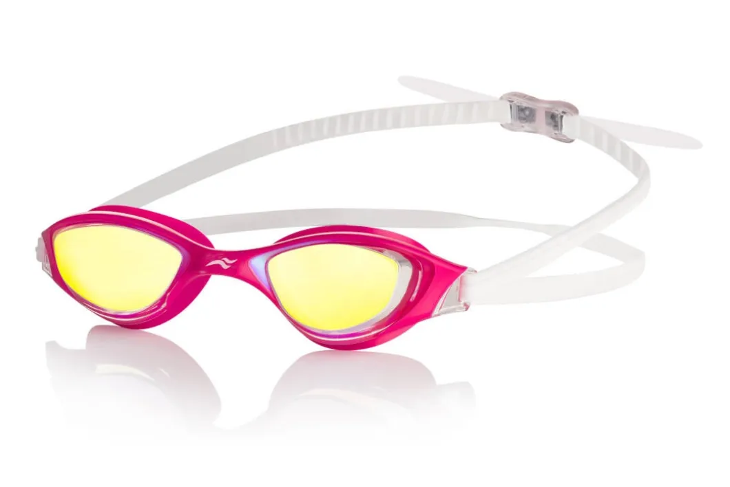 Lustrzane okulary pływackie Aqua Speed Xeno Mirror 03 - różowe