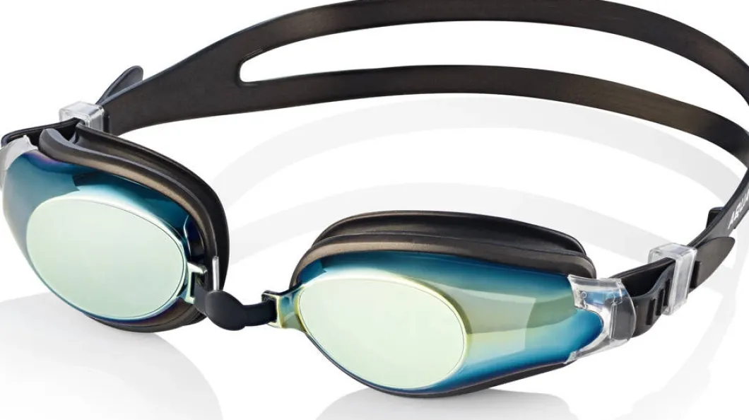 Lustrzane okulary pływackie Aqua Speed Champion 07 - czarne