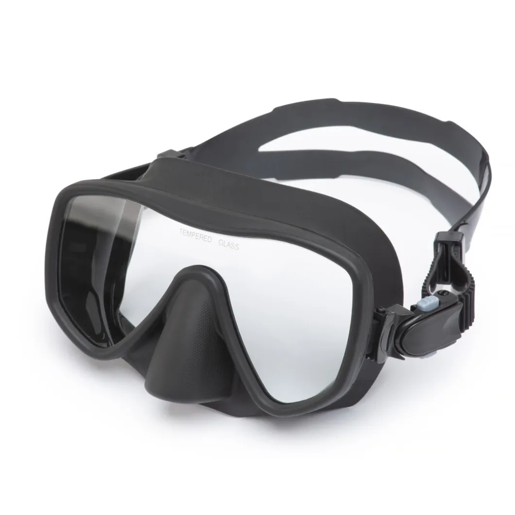 Maska do nurkowania Aqua Speed Manta Nano Anti-Fog kol. 07 - czarna