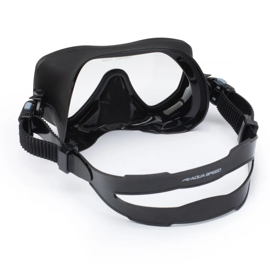 Maska do nurkowania Aqua Speed Manta Nano Anti-Fog kol. 07 - czarna
