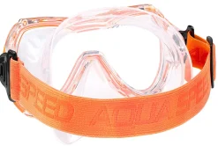 Maska do nurkowania Aqua Speed Alize FS dla dzieci 75 - pomarańczowa