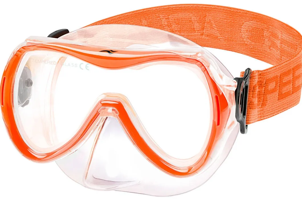 Maska do nurkowania Aqua Speed Alize FS dla dzieci 75 - pomarańczowa