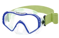 Maska do nurkowania Aqua Speed Echo dla dzieci 01 - niebiesko/zielona
