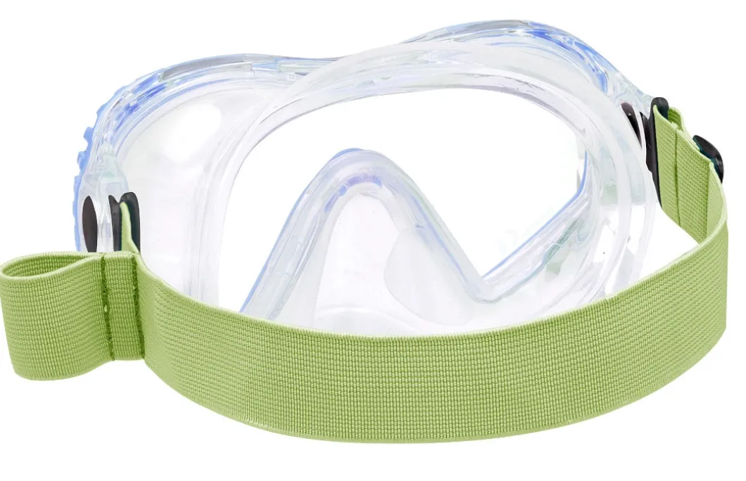 Maska do nurkowania Aqua Speed Echo dla dzieci 01 - niebiesko/zielona