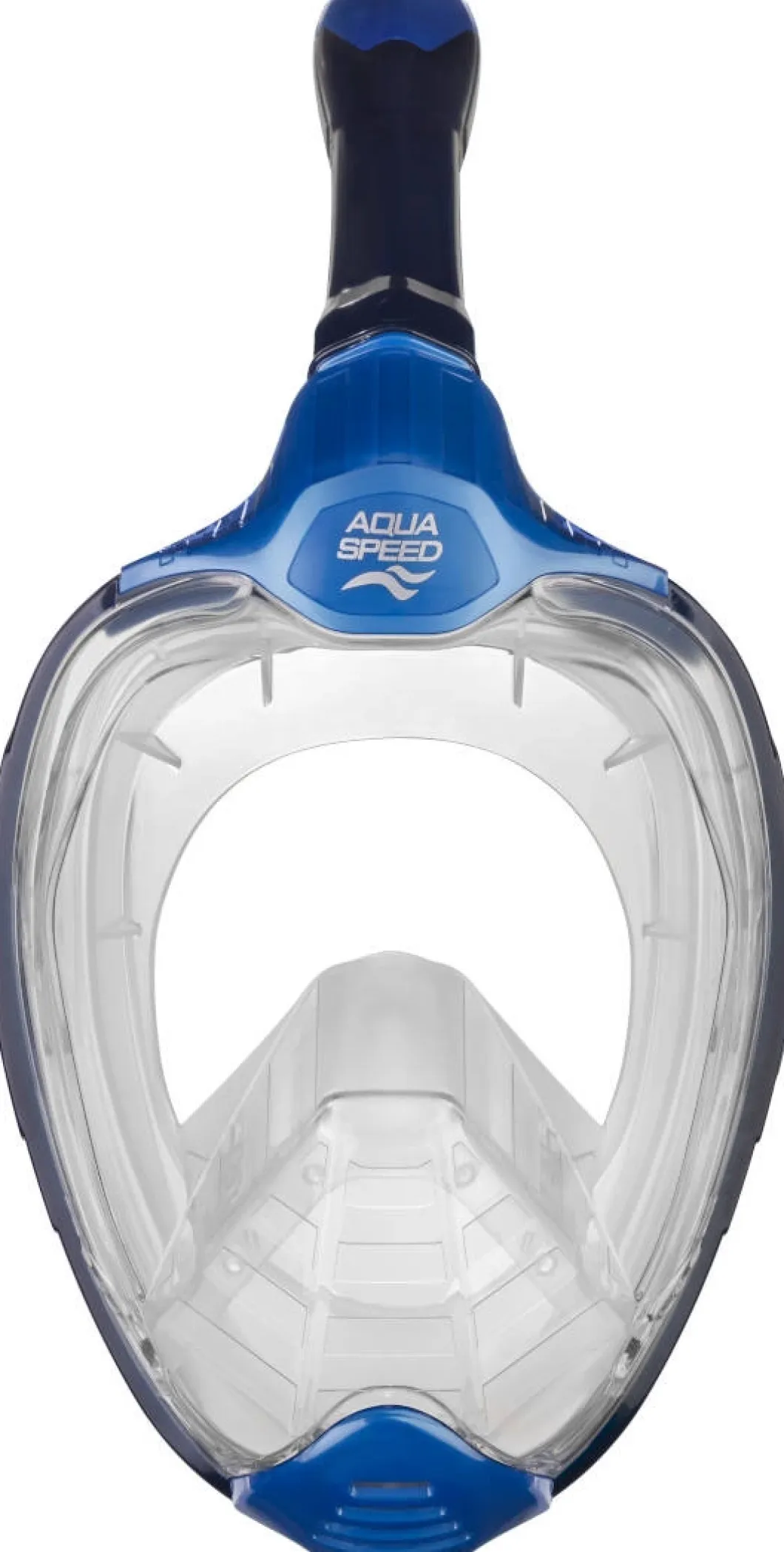 Maska do nurkowania snorkelingu pełnotwarzowa Aqua Speed Veifa ZX 01 - niebieska