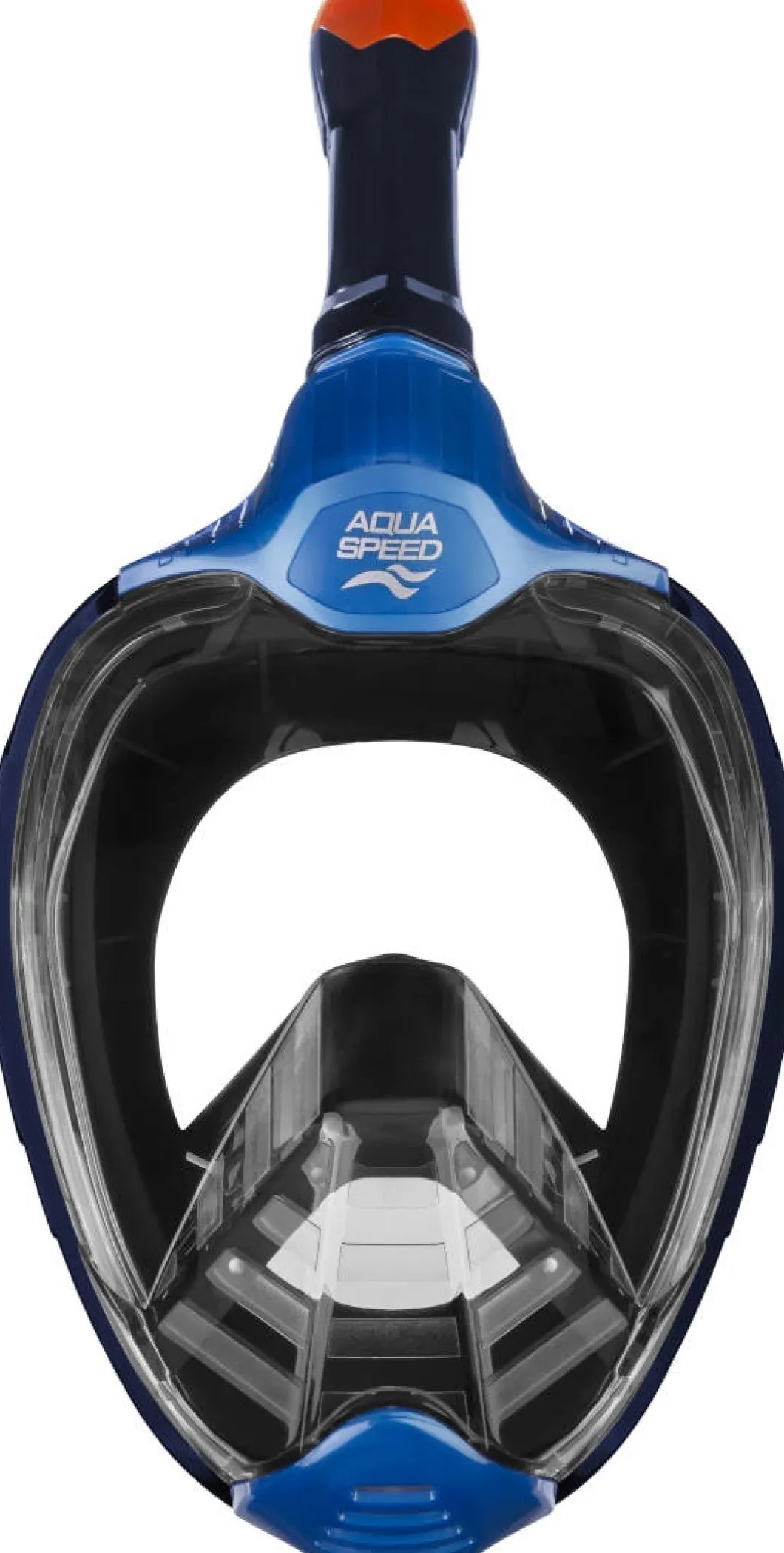 Maska do nurkowania snorkelingu pełnotwarzowa Aqua Speed Veifa ZX 10 - granatowa