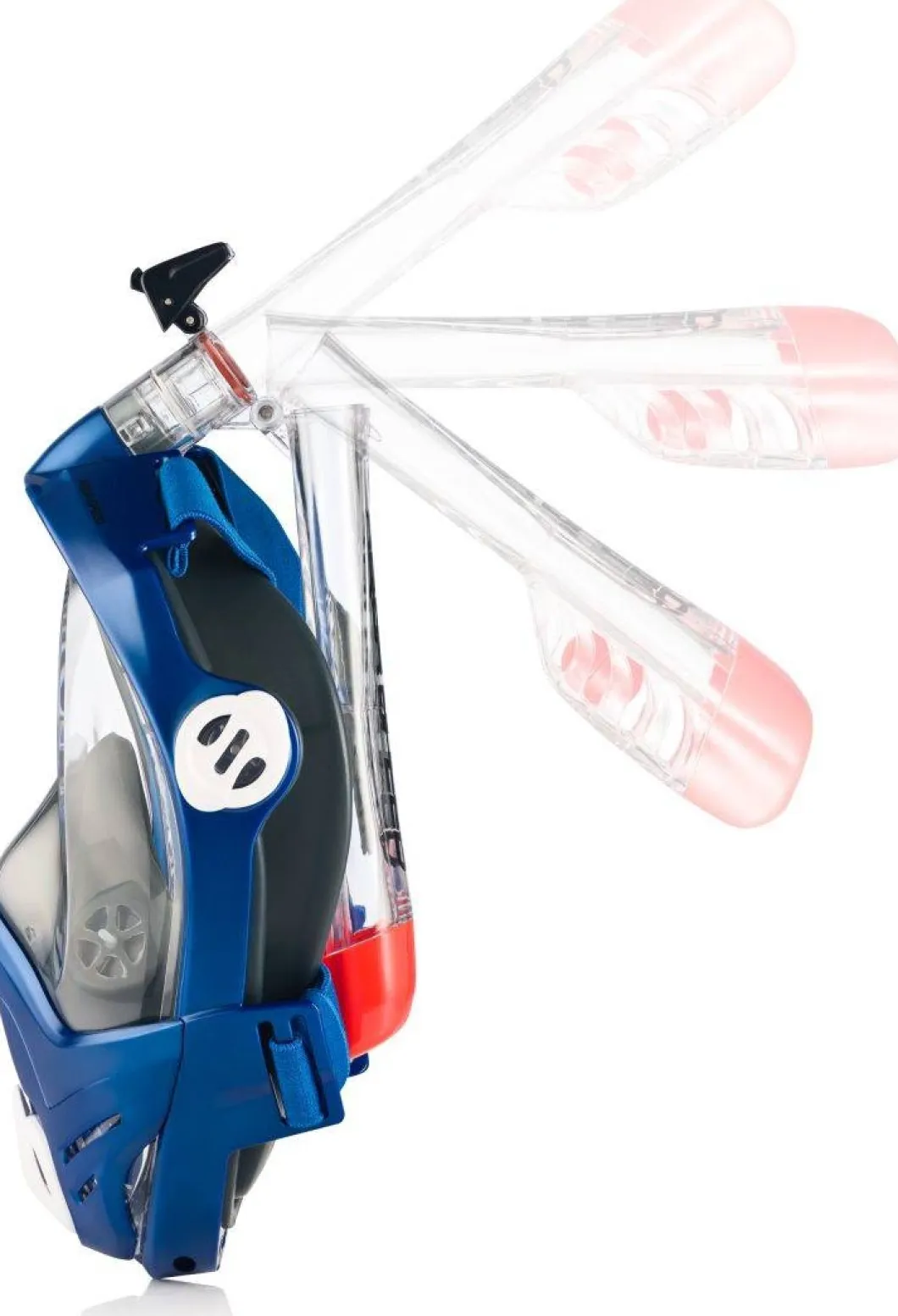 Maska do snorkelingu pełnotwarzowa Aqua Speed Brizo 11 - niebieska