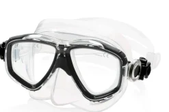 Maska korekcyjna do nurkowania Aqua Speed Vison 07 - czarna