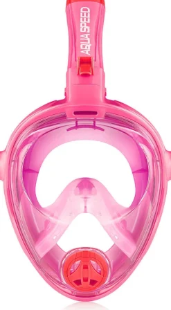 Maska nurkowa pełnotwarzowa Aqua Speed Spectra 2.0 Kid 03 - różowa