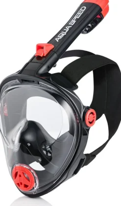 Maska nurkowa pełnotwarzowa Aqua Speed Spectra 2.0 Kid 07 - czarna