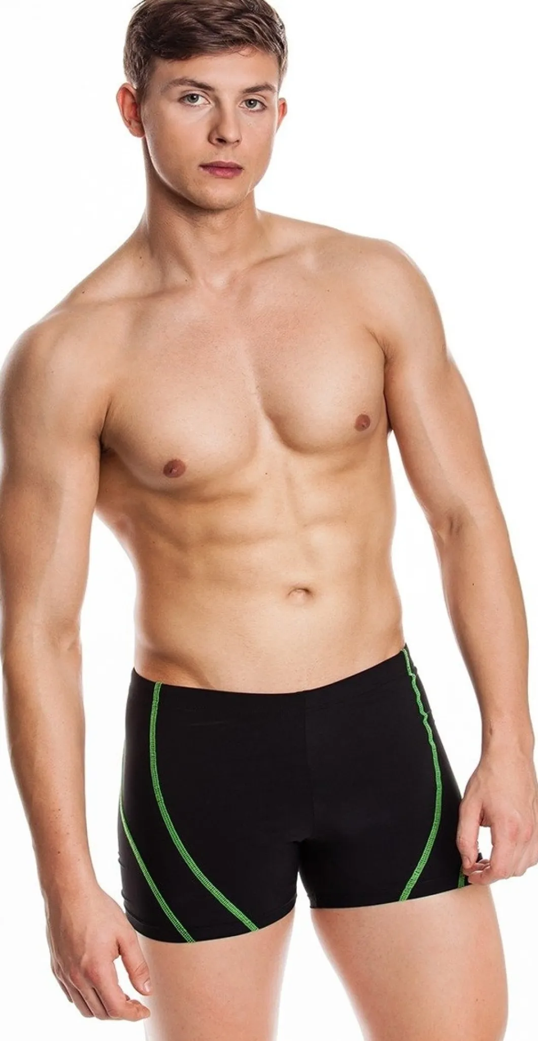 Męskie spodenki pływackie Aqua Speed Ryan 01 - czarne