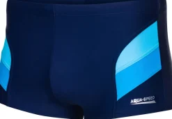 Męskie spodenki pływackie Aqua Speed Aron 42 - granatowe