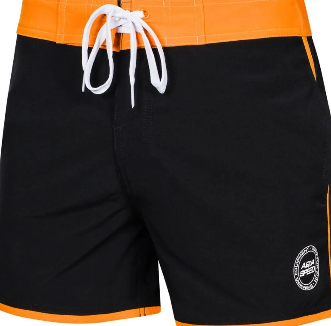 Męskie szorty pływackie Aqua Speed Axel 01 - czarne