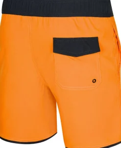 Męskie szorty pływackie Aqua Speed Evan 75 - pomarańczowe