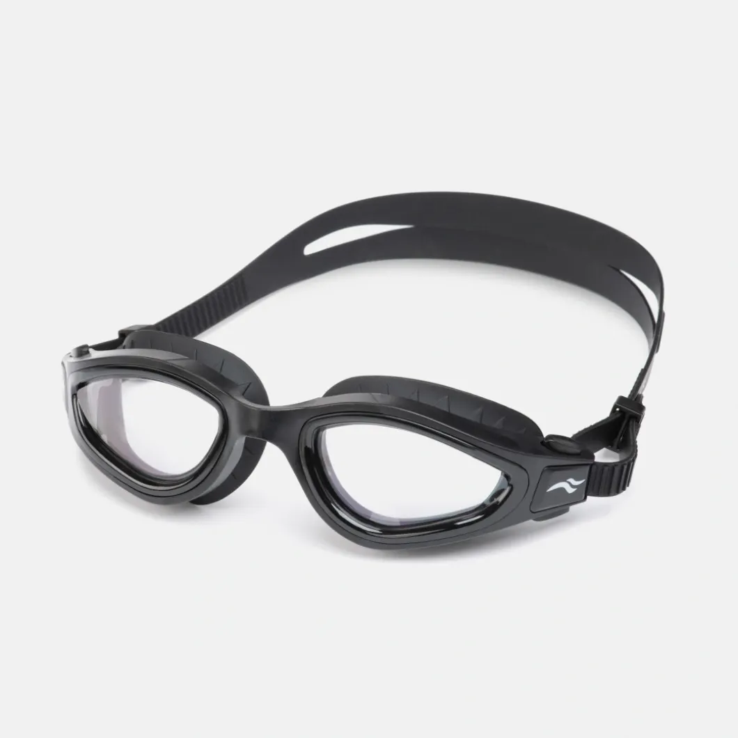 Okulary pływackie Aqua Speed Aurora Nano Anti-Fog kol.07 - czarne -bezbarwne szkła