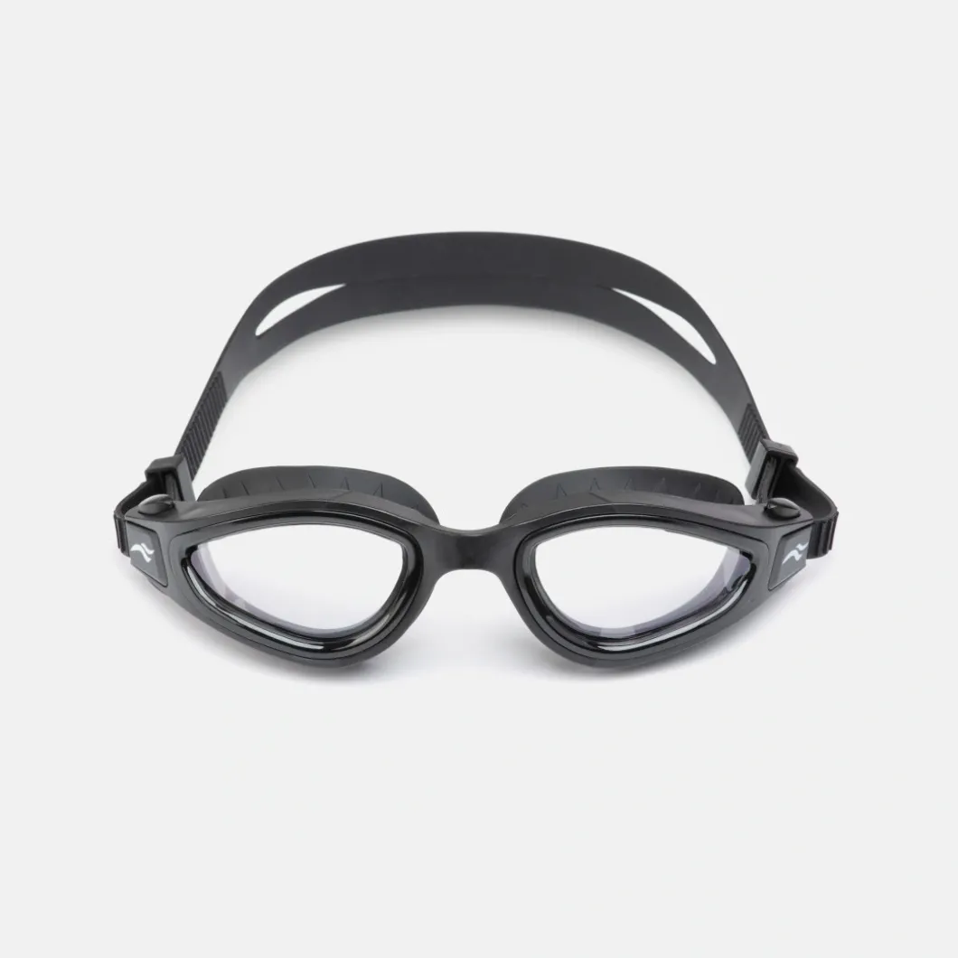 Okulary pływackie Aqua Speed Aurora Nano Anti-Fog kol.07 - czarne -bezbarwne szkła