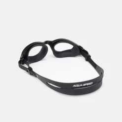 Okulary pływackie Aqua Speed Aurora Nano Anti-Fog kol.07 - czarne -bezbarwne szkła