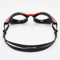 Okulary pływackie Aqua Speed Aquilo 31 - czarno-czerwone