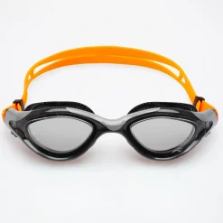 Okulary pływackie Aqua Speed Aquilo 75 - czarno-pomarańczowe-dymione szkła