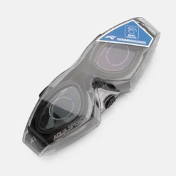 Okulary pływackie Aqua Speed Aurora Nano Anti-Fog kol.26- czarno-szare -dymione szkła
