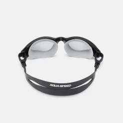 Okulary pływackie Aqua Speed Aurora Nano Anti-Fog kol.26- czarno-szare -dymione szkła
