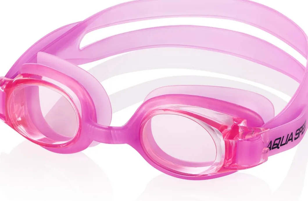 Okulary pływackie Aqua Speed dla dzieci Atos 03 - różowe