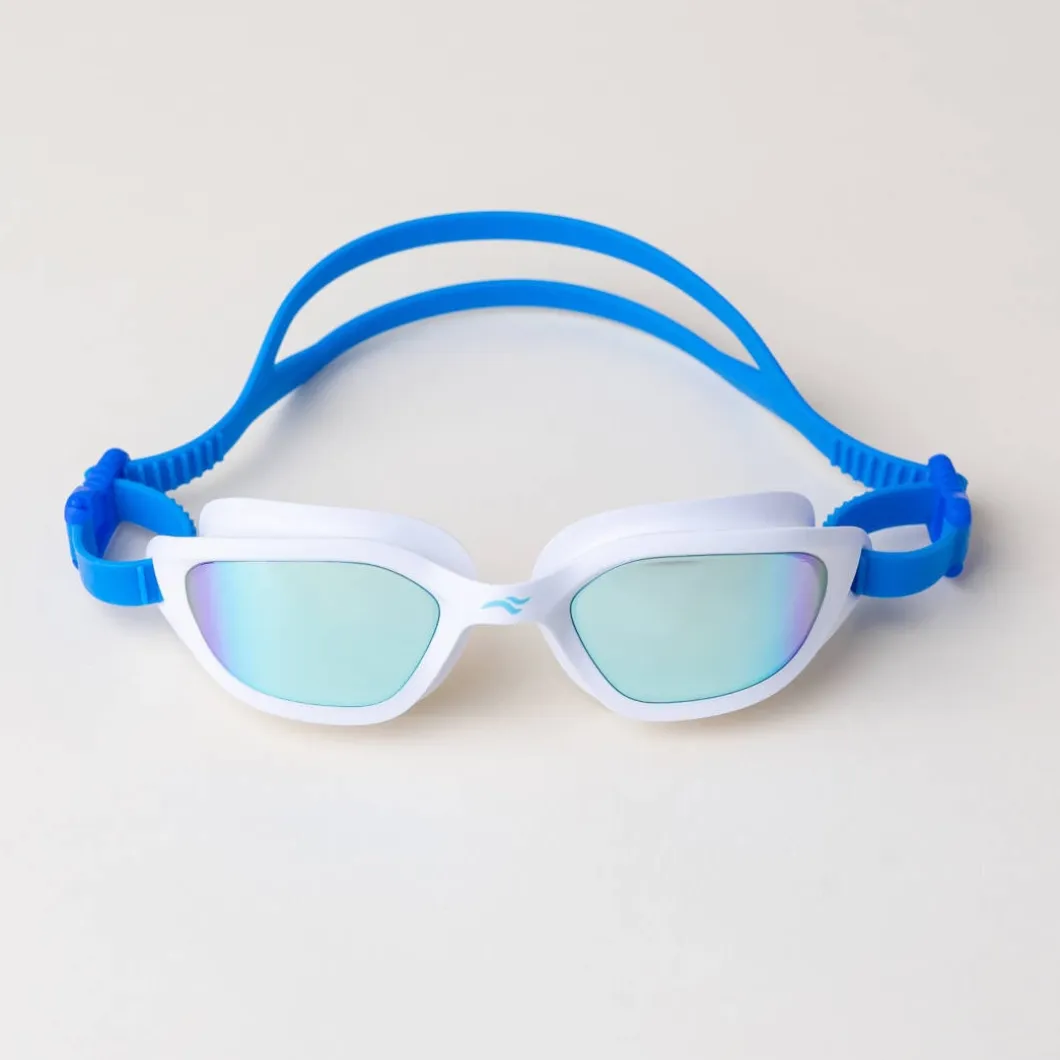 Okulary pływackie Aqua Speed Eclipse Mirror 51 - białe